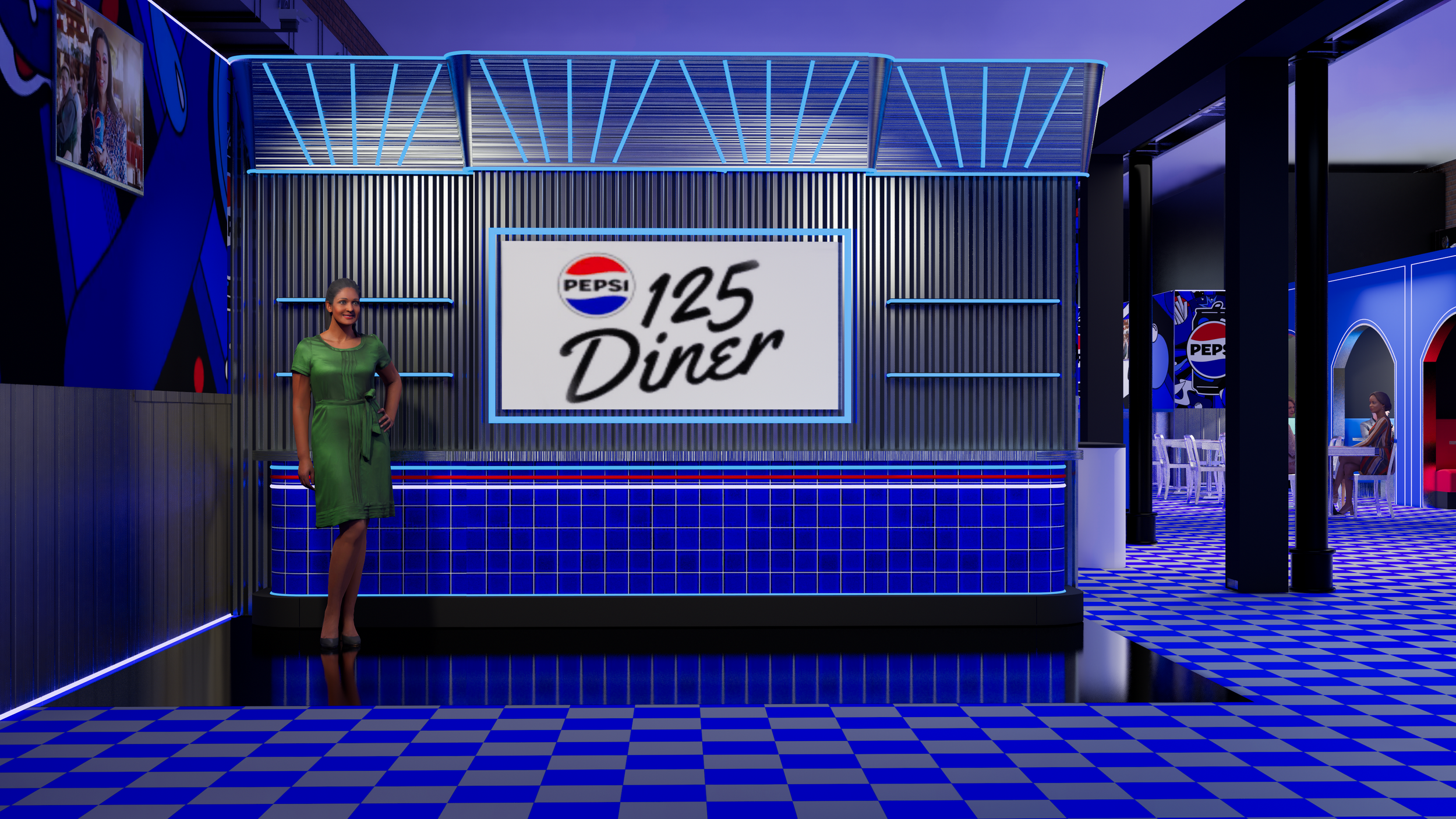 Pepsi Diner: 125th Anniversary — Familiar Stranger